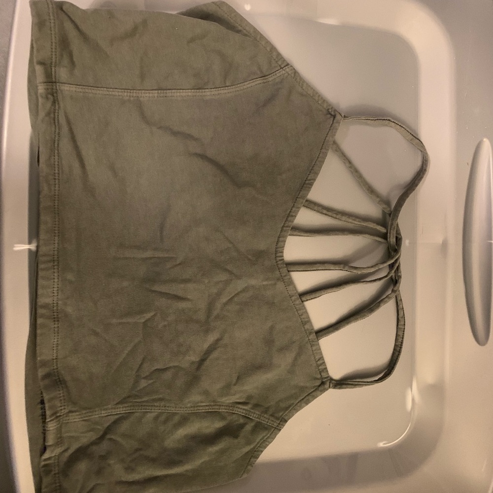 American Eagle strappy back bra top XL